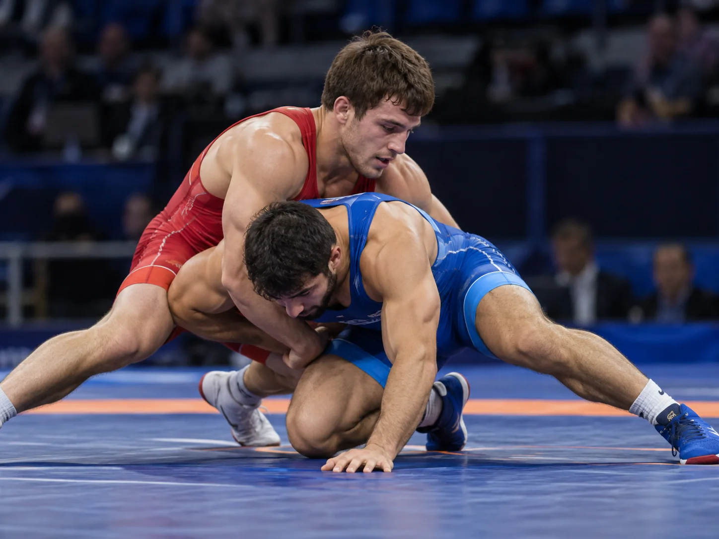 Wrestling competitors